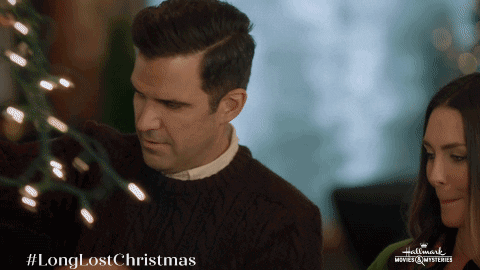 Christmas Decorating GIF by Hallmark Mystery