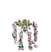 David Choe Glitch Sticker