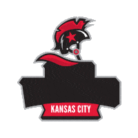 KcRollerWarriors kc kansas city roller derby kcmo Sticker