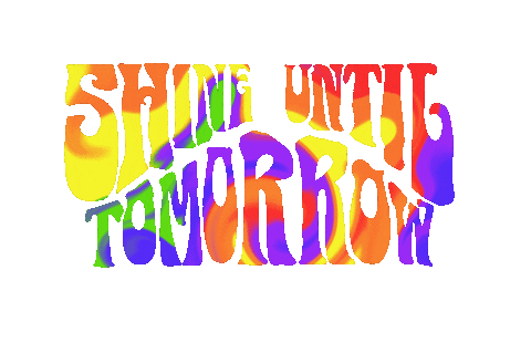 honeypearprints giphyupload shine 70s shine until tomorrow Sticker