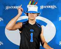 Happy Birthday Sport GIF by BYU Cougars