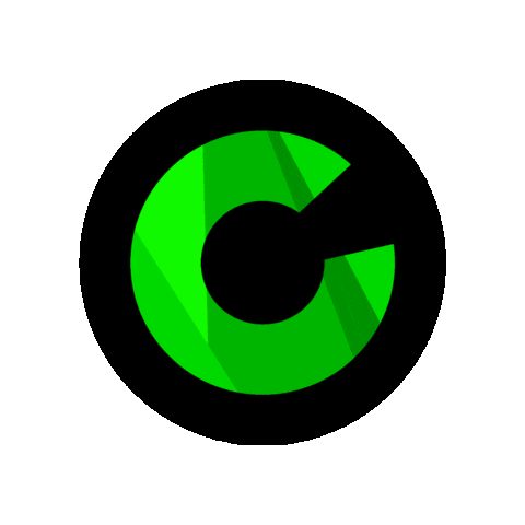 Camaze film green video c Sticker