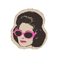 Pink Sunglasses Sticker by KewpieDolls