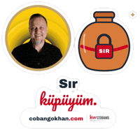 Top Secret Realtor Sticker by KW CobanS