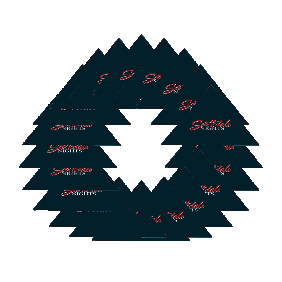 Triangles Sticker by Scottsdale Nights