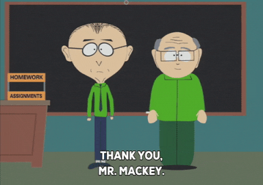 presenting mr. mackey GIF by South Park 