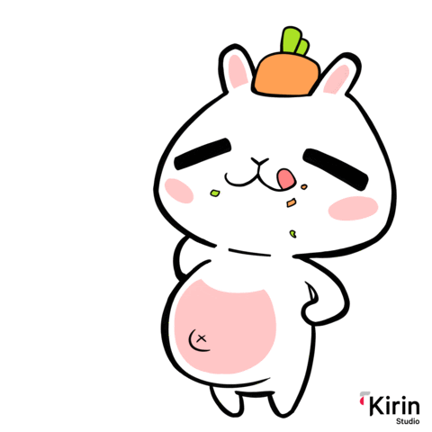 kirinstudio giphyupload yummy yum delicious Sticker