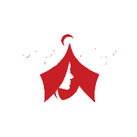 RedTentGoddess divine feminine red tent red tent goddess womens circle Sticker