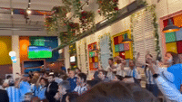 Argentina Fans Erupt in as Alvarez Scores 