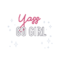 Go Girl Sticker by Laura Murillo