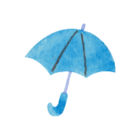 Rain Umbrella Sticker by colorfulrat