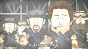 kurt russell bomb GIF by South Park 