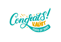 Commencement Classof2025 Sticker by King Abdullah University of Science and Technology (KAUST)