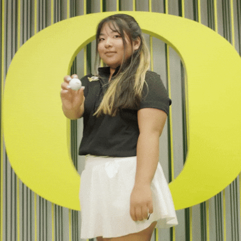 Womens Golf GIF by GoDucks
