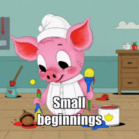 Contentment GIF by The Pigasso