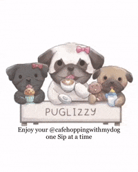 Coffee Pug GIF