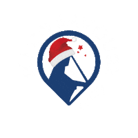 N-PY christmas ski air noel Sticker