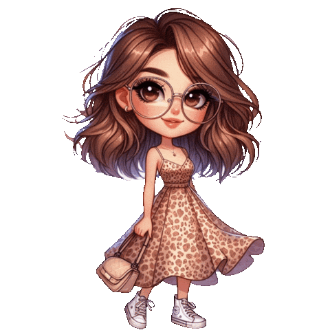 Girl Mocinha Sticker