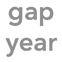 Gap Year Break Sticker