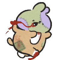 Animation Run Sticker