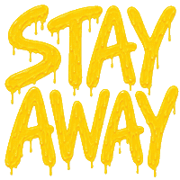 Go Away No Sticker