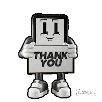Crypto Thank You Sticker by Ledger