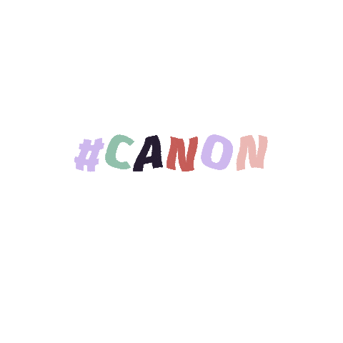 Belle Canon Sticker