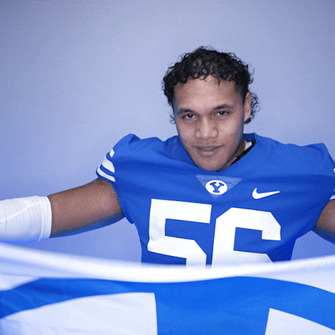 Byu Football Sport GIF by BYU Cougars