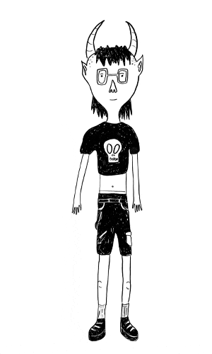 stupidzines giphyupload cartoon hello illustration GIF