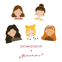 Face Glowing Sticker