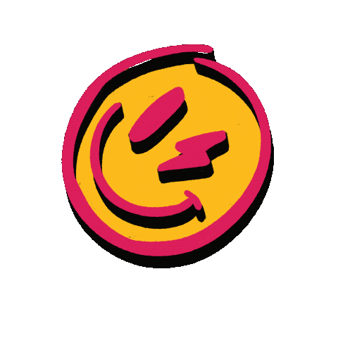 Graffiti Smile Sticker