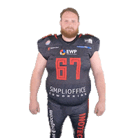 Offensive Line Bobby Sticker by Potsdam Royals