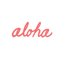 Hawaii Aloha Sticker by Kira