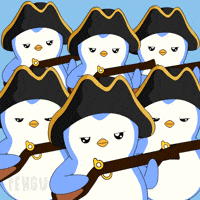 Huddle Up War GIF by Pudgy Penguins