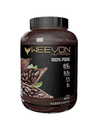 weevon whey suplemento cacau suply Sticker