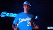 North Carolina Baseball GIF by UNC Tar Heels