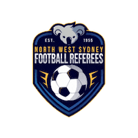 nwsfootball football soccer referee koala Sticker