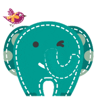 marcusnmarcus cute baby bird play Sticker