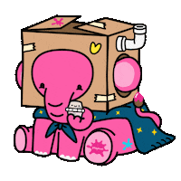 Play Elephant Sticker by Artably