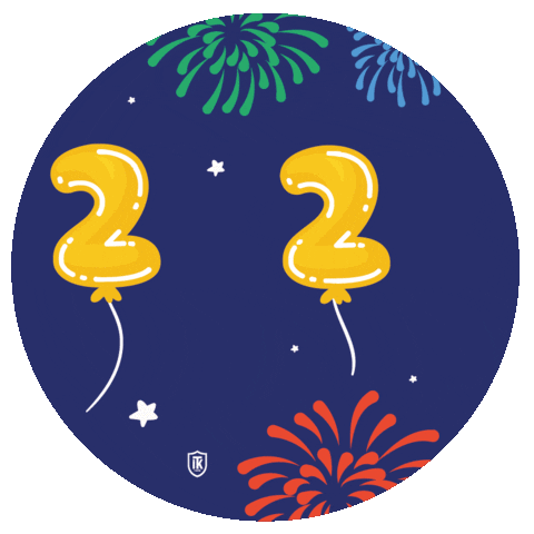 Happy New Year Sticker by İzmir Özel Türk Koleji