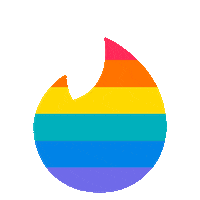 Rainbow Gay Sticker by TINDER