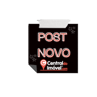 Novo Post Sticker by Central do imóvel