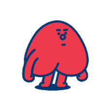 Serious Face Sticker by kyobolife