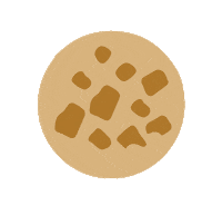 nom nom cookie Sticker by The Penny Paper Co.