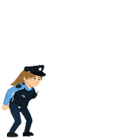 Game Jump Sticker by Polizei Hessen Karriere