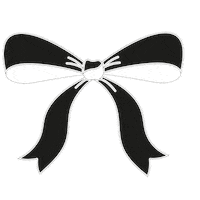 Stochas party food birthday black Sticker