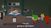 eric cartman bed GIF by South Park 