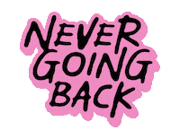 Never Going Back Sticker by Favor Church