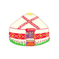 InfoShymkent kazakhstan ger казахстан қазақстан Sticker