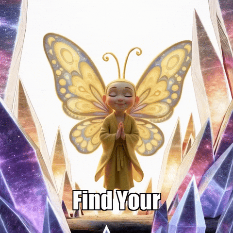 Peace Sanctuary GIF by BuddhaFlyJourney